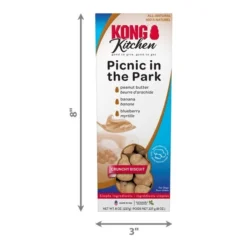 KONG Kitchen Picnic In The Park Grain-Free Peanut Butter Crunchy Biscuit Dog Treats, 8-oz box 10 KONG Kitchen Picnic In The Park Grain-Free Peanut Butter Crunchy Biscuit Dog Treats, 8-oz box -KONG Toys Shop 534870 PT3. SY630 V1657658788