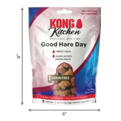 KONG Kitchen Good Hare Day Grain-Free Rabbit Chewy Dog Treats, 5-oz box 10 KONG Kitchen Good Hare Day Grain-Free Rabbit Chewy Dog Treats, 5-oz box -KONG Toys Shop 534918 PT3. SY630 V1657658789