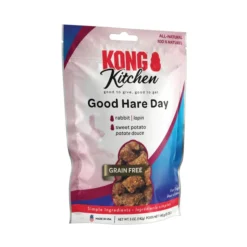 KONG Kitchen Good Hare Day Grain-Free Rabbit Chewy Dog Treats, 5-oz box 11 KONG Kitchen Good Hare Day Grain-Free Rabbit Chewy Dog Treats, 5-oz box -KONG Toys Shop 534918 PT4. SY630 V1657658789