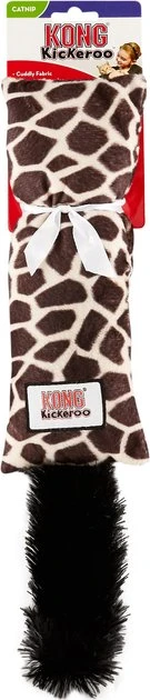 KONG Kickeroo Giraffe Pattern Cat Toy 6 KONG Kickeroo Giraffe Pattern Cat Toy - Image 4