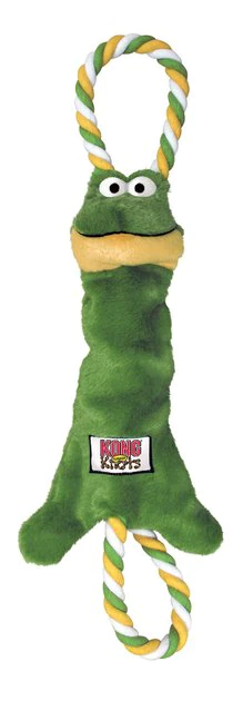 KONG Tuggerknots Frog Dog Toy 3 KONG Tuggerknots Frog Dog Toy