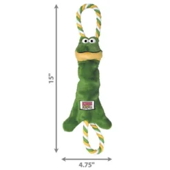 KONG Tuggerknots Frog Dog Toy 9 KONG Tuggerknots Frog Dog Toy -KONG Toys Shop 58073 PT2. SY630 V1603129901