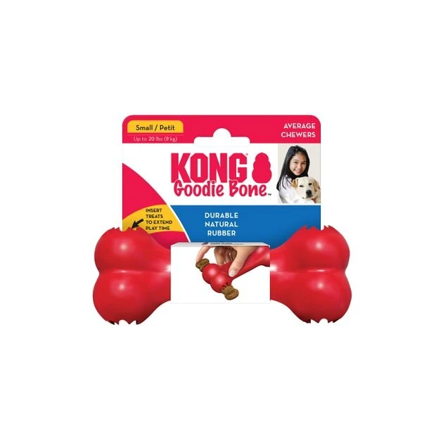 KONG Classic Goodie Bone Dog Toy 6 KONG Classic Goodie Bone Dog Toy - Image 4