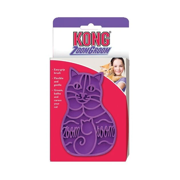 KONG Cat ZoomGroom Multi-Use Brush 6 KONG Cat ZoomGroom Multi-Use Brush - Image 4