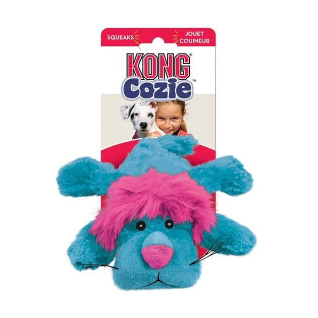 KONG Cozie King the Purple Haired Lion Dog Toy 6 KONG Cozie King the Purple Haired Lion Dog Toy - Image 4