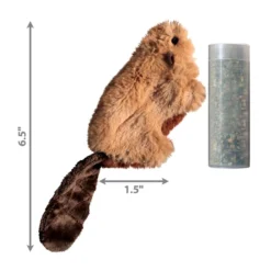 KONG Refillable Beaver Catnip Cat Toy 11 KONG Refillable Beaver Catnip Cat Toy -KONG Toys Shop 62864 PT2. SY630 V1603133841