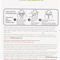 KONG Refillable Beaver Catnip Cat Toy 12 KONG Refillable Beaver Catnip Cat Toy -KONG Toys Shop 62864 PT3. SY630 V1603145782