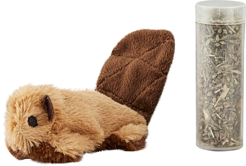 KONG Refillable Beaver Catnip Cat Toy 7 KONG Refillable Beaver Catnip Cat Toy - Image 5