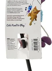 KONG Active Feather Teaser Cat Toy, Color Varies -KONG Toys Shop 66578 PT4. SY630 V1603159893