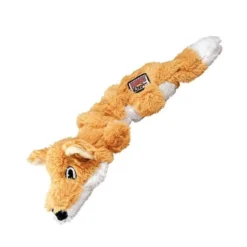 KONG Scrunch Knots Fox Dog Toy