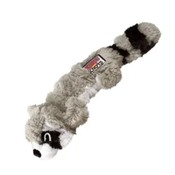KONG Scrunch Knots Raccoon Dog Toy