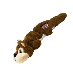 KONG Scrunch Knots Squirrel Dog Toy