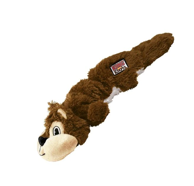 KONG Scrunch Knots Squirrel Dog Toy 3 KONG Scrunch Knots Squirrel Dog Toy