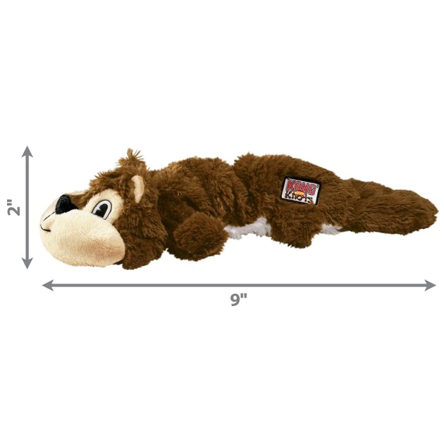 KONG Scrunch Knots Squirrel Dog Toy 5 KONG Scrunch Knots Squirrel Dog Toy - Image 3