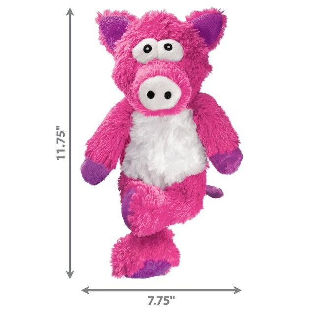 KONG Cross Knots Pig Dog Toy 4 KONG Cross Knots Pig Dog Toy - Image 2