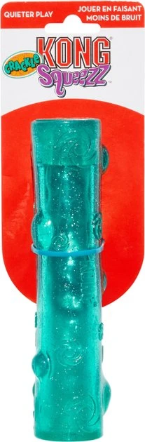 KONG Squeezz Crackle Stick for Dogs, Color Varies 6 KONG Squeezz Crackle Stick for Dogs, Color Varies - Image 4