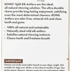 KONG Wild Split Elk Antler Dog Chew 17 KONG Wild Split Elk Antler Dog Chew -KONG Toys Shop 88745 PT8. SY630 V1605324712
