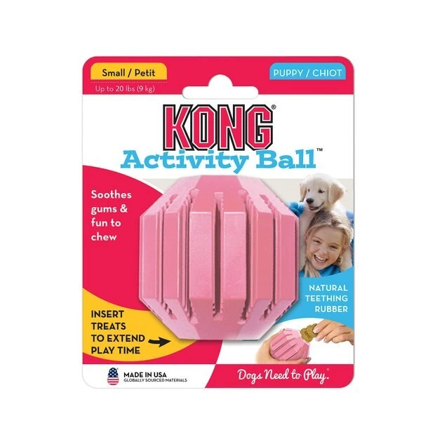 KONG Puppy Activity Ball Dog Toy, Color Varies 10 KONG Puppy Activity Ball Dog Toy, Color Varies - Image 8