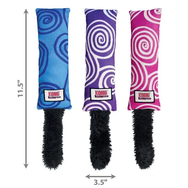 KONG Kickeroo Swirl Cat Toy 5 KONG Kickeroo Swirl Cat Toy - Image 3